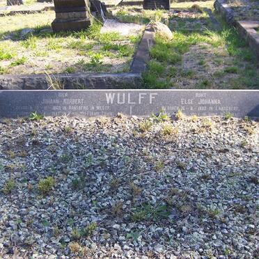 WULFF Johann Norbert 1869-1947 &amp; Else Johanna 1882-1967