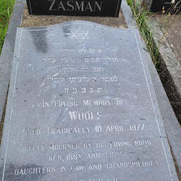 ZASMAN Woolf -1977