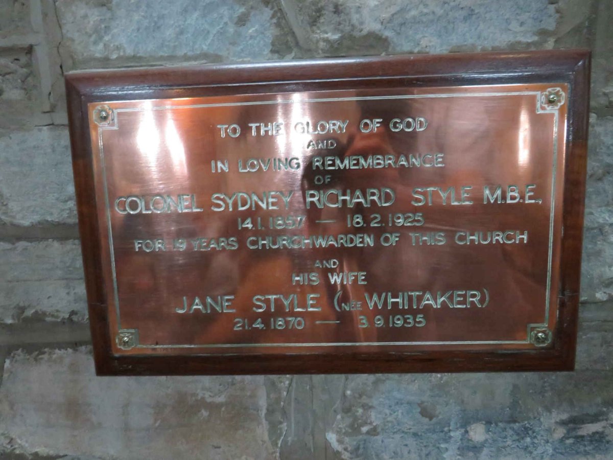 STYLE Sydney Richard 1857-1925 &amp; Jane WHITAKER 1870-1935