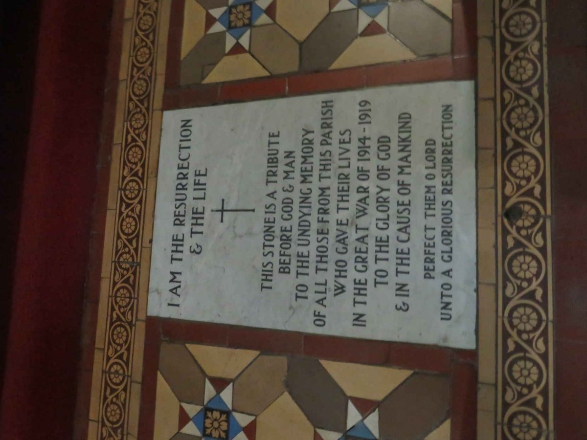 3. Great War Memorial Stone