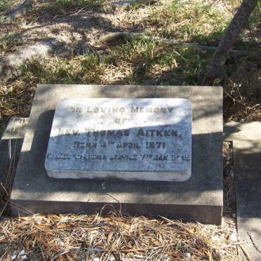 AITKEN  Thomas 1871-1935