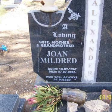ALEXANDER Joan Mildred 1947-2006