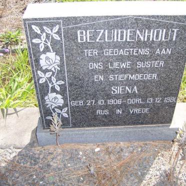 BEZUIDENHOUT Siena 1906-1981