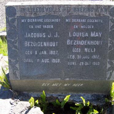 BEZUIDENHOUT Jacobus J.J. 1897-1968 &amp; Louisa May NEL 1902-1960