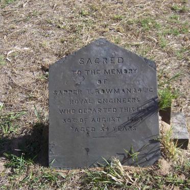 BOWMAN T. -1869