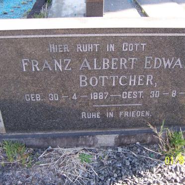 BOTTCHER Franz Albert Edward 1887-1965