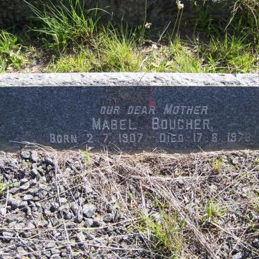 BOUCHER Mabel 1907-1978