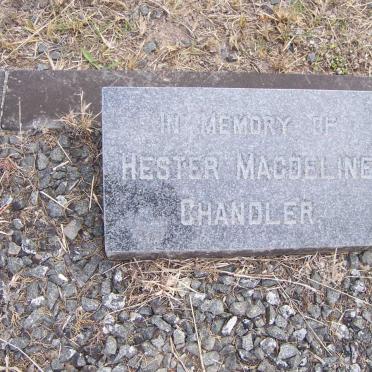 CHANDLER Hester Magdeline