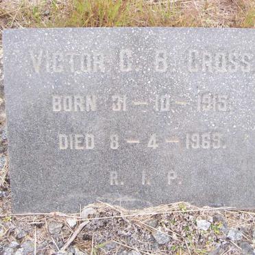 CROSS Victor C.B. 1915-1969