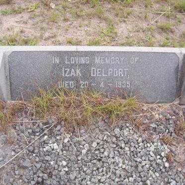 DELPORT Izak -1935