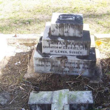 DYER Lilian Mabel 1874-1902
