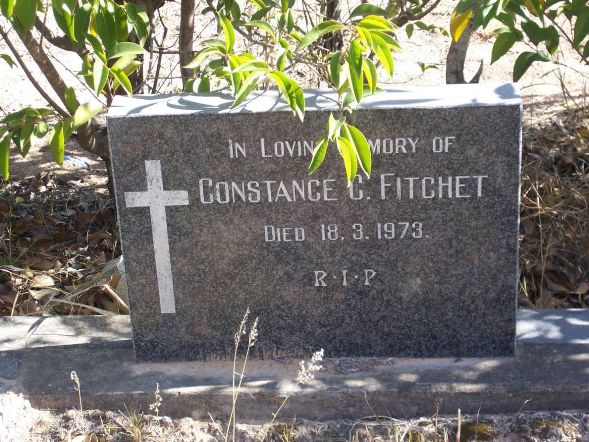 FITCHET Constance C. -1973