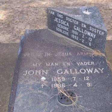 GALLOWAY John 1959-1996 :: GALLOWAY Jessica 1991-1992