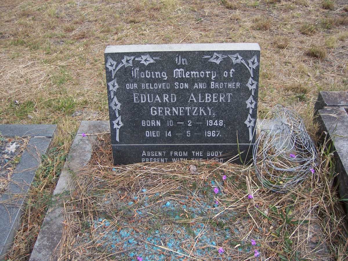 GERNETZKY Eduard Albert 1948-1967