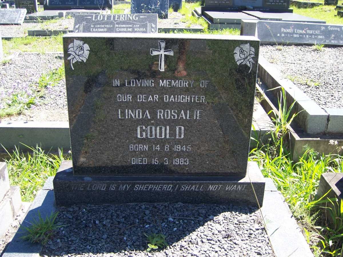 GOOLD Linda Rosalie 1945-1983