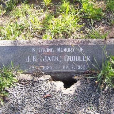 GROBLER J.K. 1923-1982