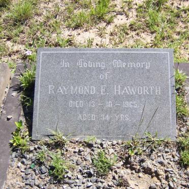 HAWORTH Raymond E. -1965