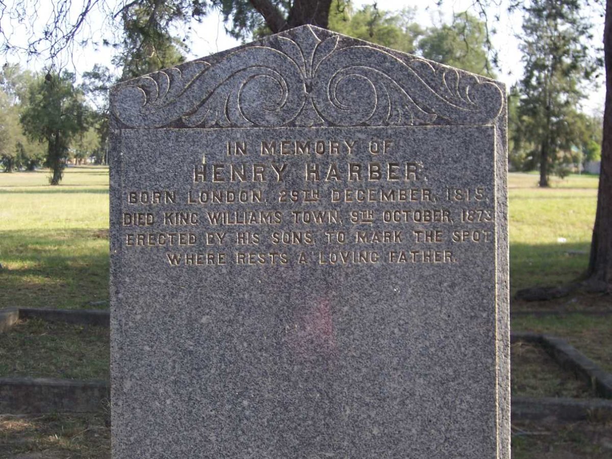 HARBER Henry 1815-1873