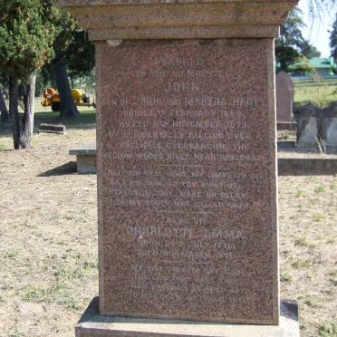 HARTY John 1859-1873