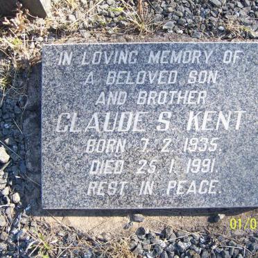 KENT Claude S. 1935-1991