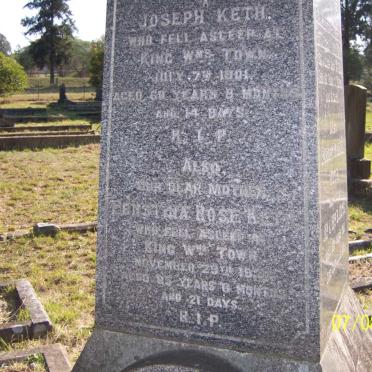 KETH Joseph -1931 &amp; Ernstine Rose