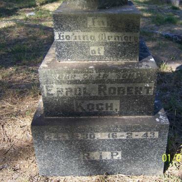 KOCH Errol Robert 1930-1943