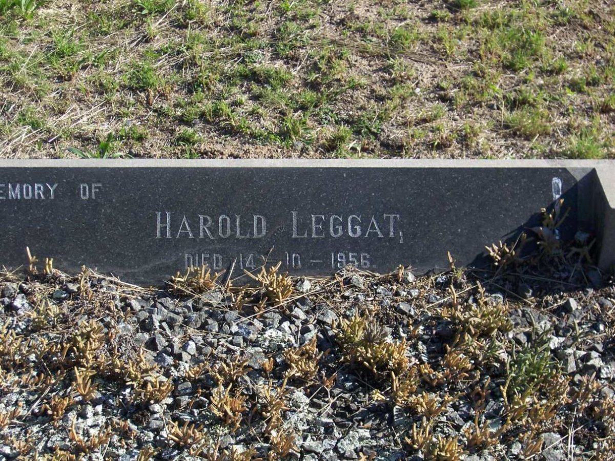 LEGGAT Harold ?-1956