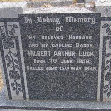 LUCK Hilbert Arthur 1906-1949