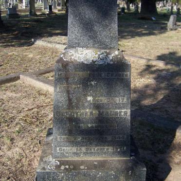MAURER Dorothea nee LANGHEIN 1844-19?