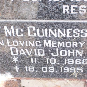 MCGUINNESS David John 1968-1995