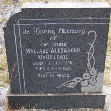 McGILLEWIE Wallace Alexander 1891-1967