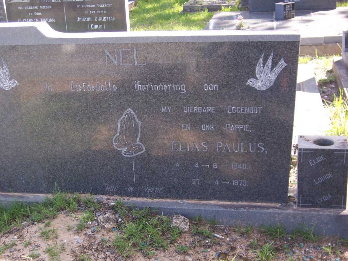 NEL Elias Paulus 1940-1973