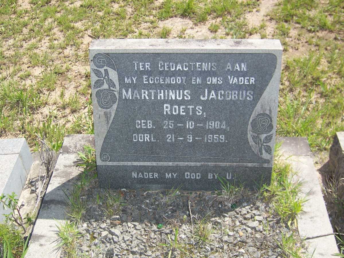 ROETS Marthinus Jacobus 1904-1959