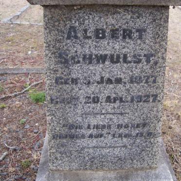 SCHWULST Albert 1877-1927