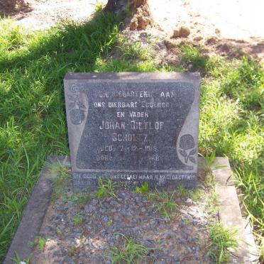 SCHOLTZ Johan Dietlof 1919-1968