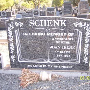 SCHENK Joan Irene 1939-1984