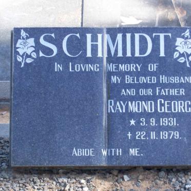 SCHMIDT Raymond George 1931-1979