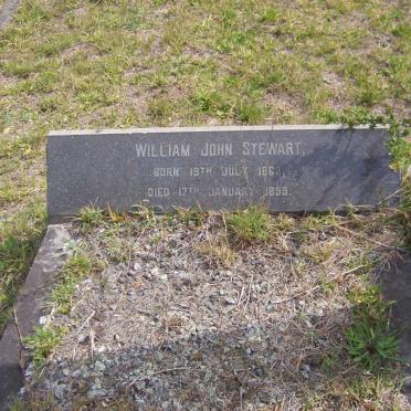 STEWART William John 1863-1899