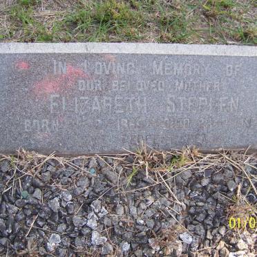 STEPHEN Elizabeth nee? 1886-1974