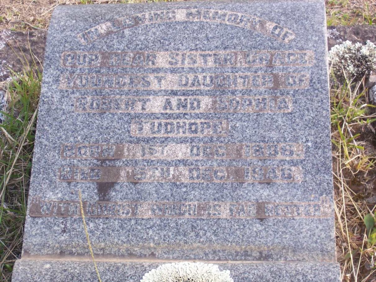 TUDHOPE Grace 1886-1946