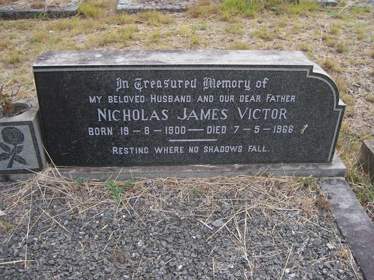 VICTOR Nicholas James 1900-1966