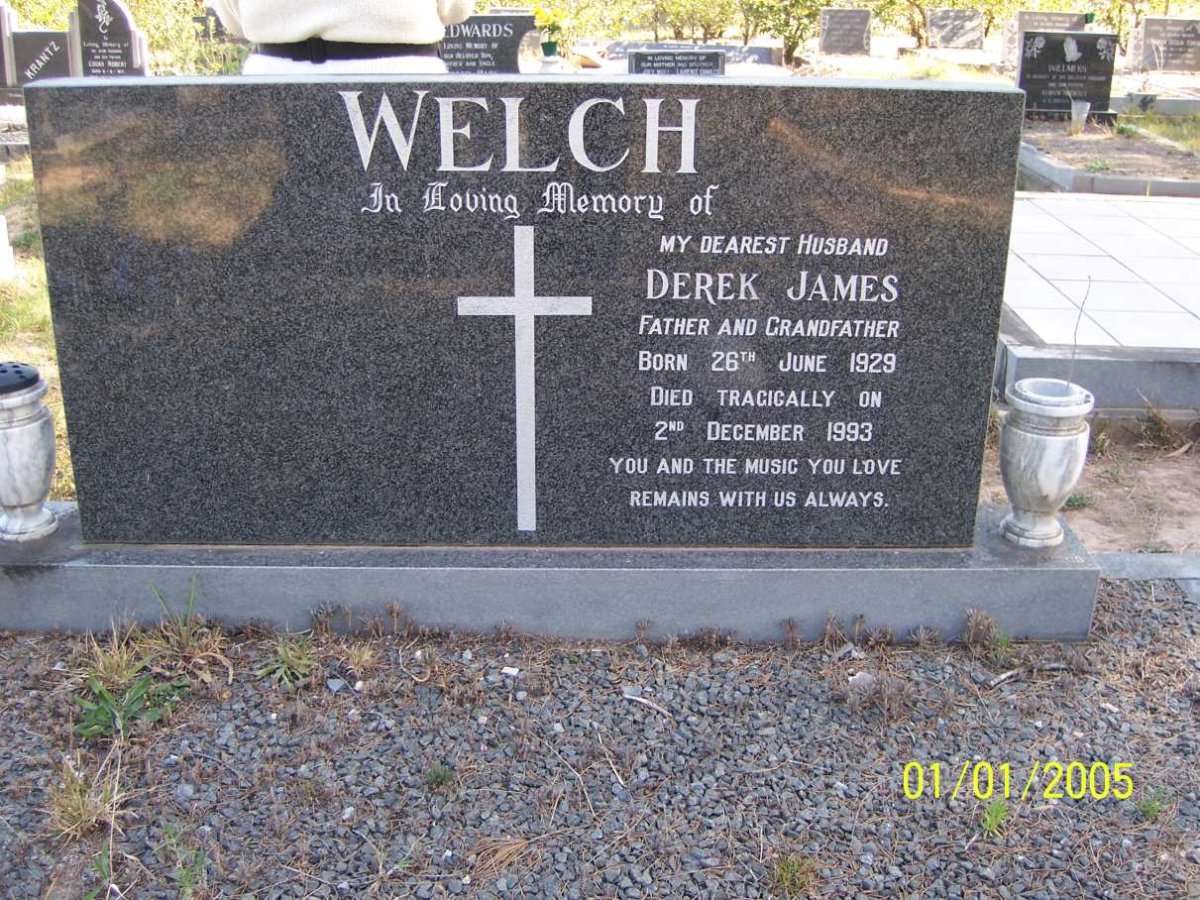 WELCH Derek James 1929-1993