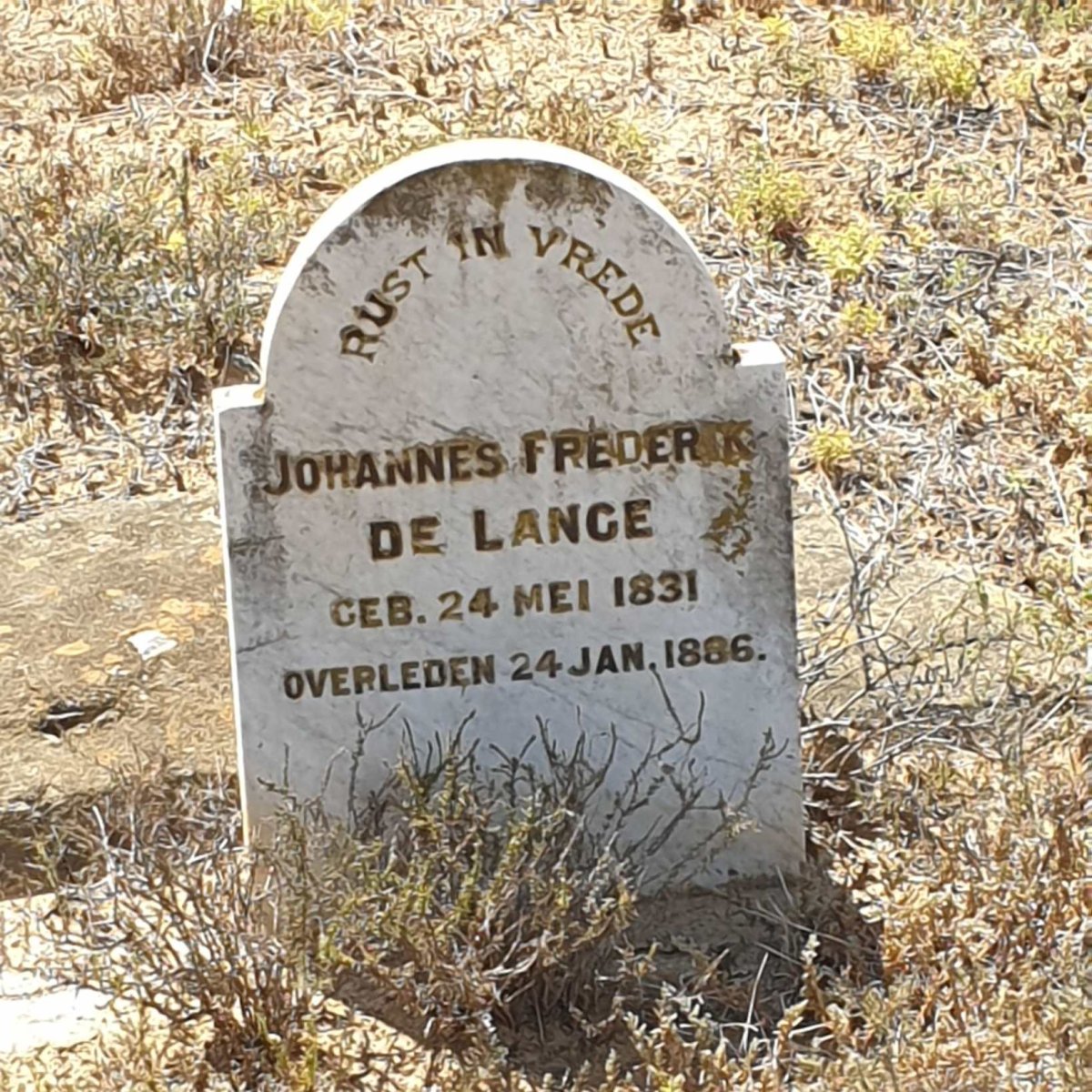 LANGE Johannes Frederik, de 1831-1886