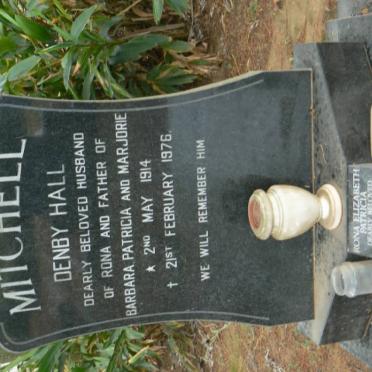 MITCHELL Denby Hall 1914-1976 &amp; Rona Elizabeth Patricia 1923-2008