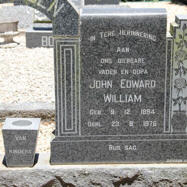 CLAASSEN John Edward William 1894-1976 &amp; Maria M.J. ALBERTS 1898-1968