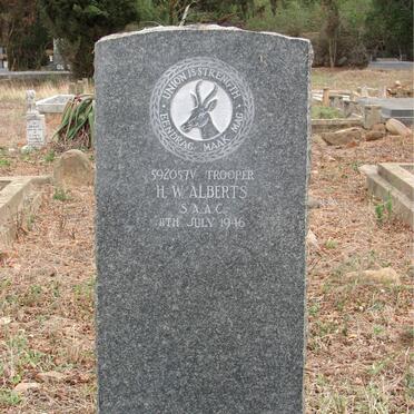 ALBERTS H.W.  -1946