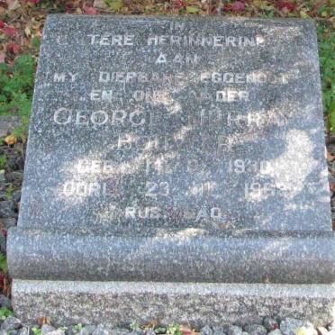 BOUWER George Murray 1930-1969