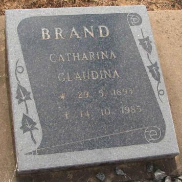 BRAND Catharina Glaudina 1893-1985