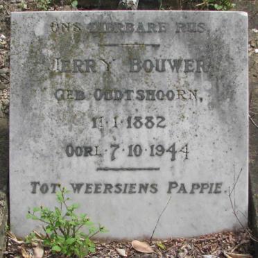BOUWER Jerry 1882-1944