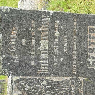 BESTER Hendrina Johanna  1923-1944
